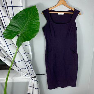 Chaiken Scoop Portrait Dress Sleeveless Size 6